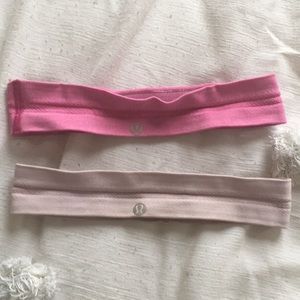 Two pack of vintage Lululemon headbands